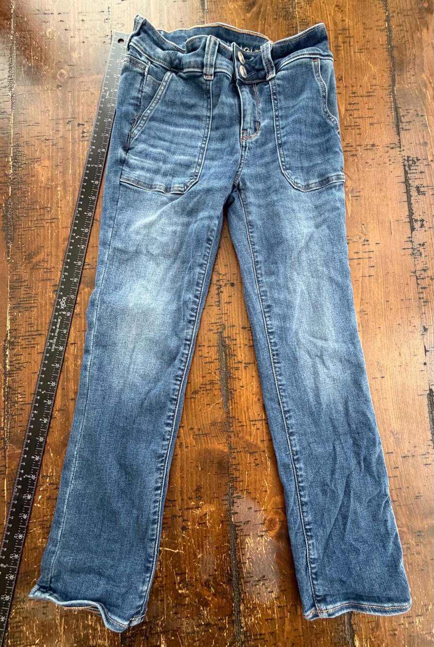 American Eagle Next Level Stretch Utility Jeans Size 0